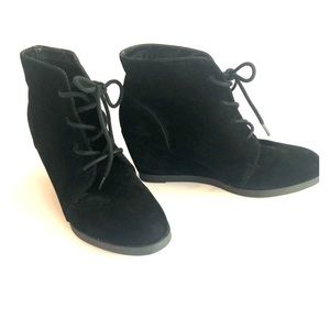 Madden Girl Wedge Lace up Ankle Booties